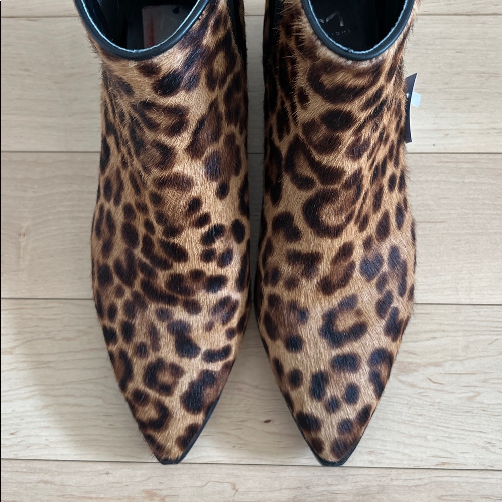 Marc Fisher Animal Print Ankle Booties